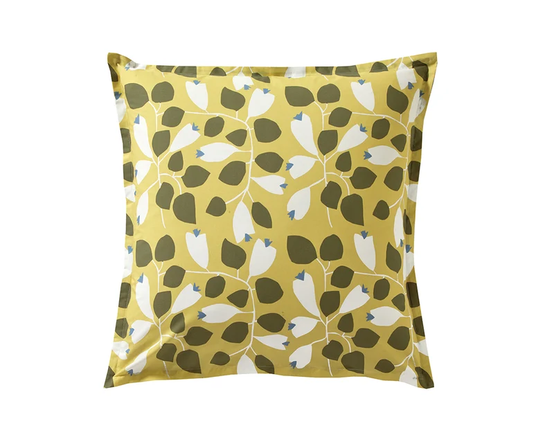 Taie d'oreiller Percale de coton - GARDEN Lime