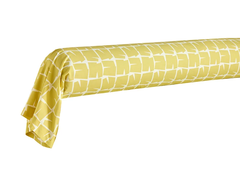 Taie de traversin Percale de coton - LOVE BIRDS Denim