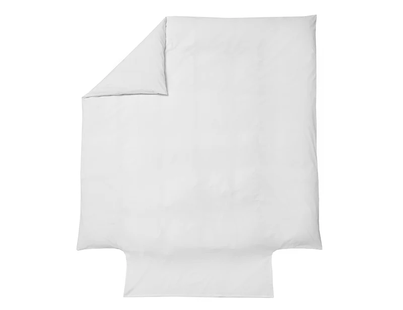 Housse de couette Percale de coton - MARQUISE Blanc