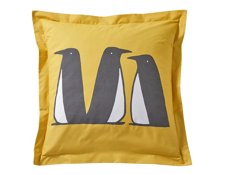 Taie d'oreiller Percale de coton - ARCTIQUE Gold