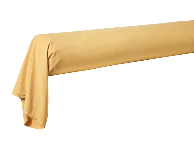 Taie de traversin Percale lavée - BOHEME