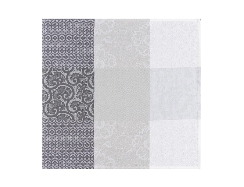 Set de table Coton Jacquard - Fleurs de Kyoto Brume