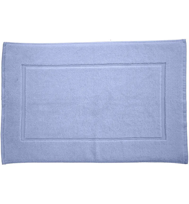 DESTOCKAGE | Tapis de bain bleu ciel 50x80