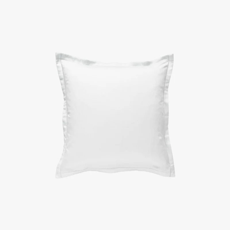 Taie d'oreiller percale 80 fils blanc