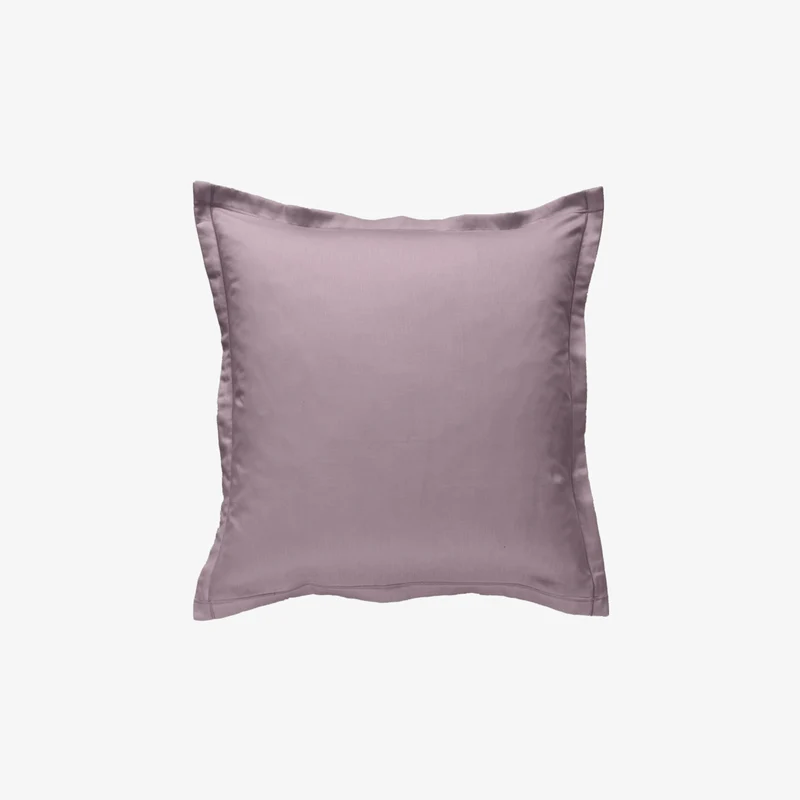 Taie d'oreiller satin 120 fils violet ice