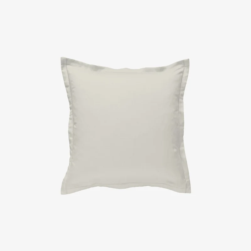 Taie d'oreiller satin 120 fils ivoire