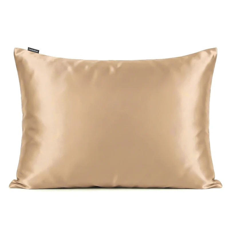 Taie d’oreiller en soie de mûrier 50x70 cm - Beige