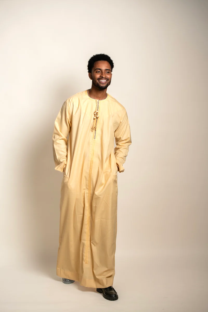 Qamis NAïM beige