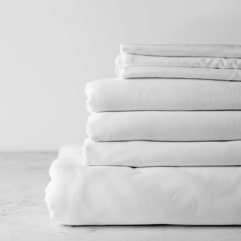 Lot de 12 Draps Plats - Gamme Seconde Vie