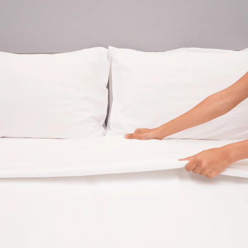 Lot de 12 Draps Plats - Gamme Seconde Vie