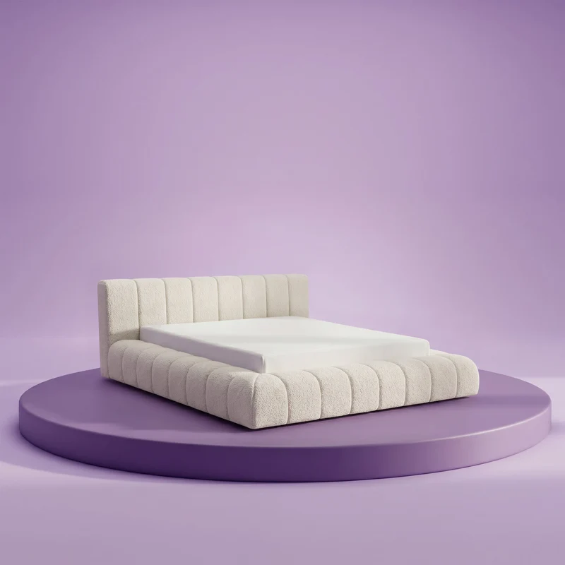 HappyBed Amour Iconic | Teddy | Creme | Bed