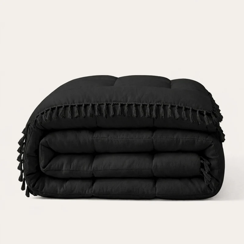 Wasbaar All Season Dekbed | Ibiza | Black