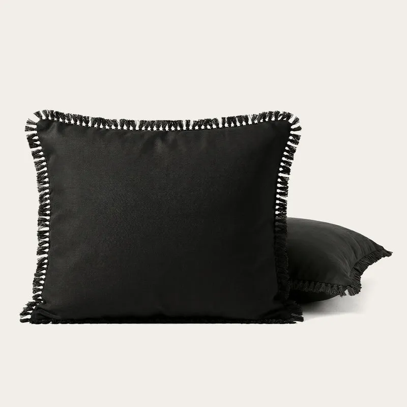 Kussenslopen | Ibiza | Black | Set van 2