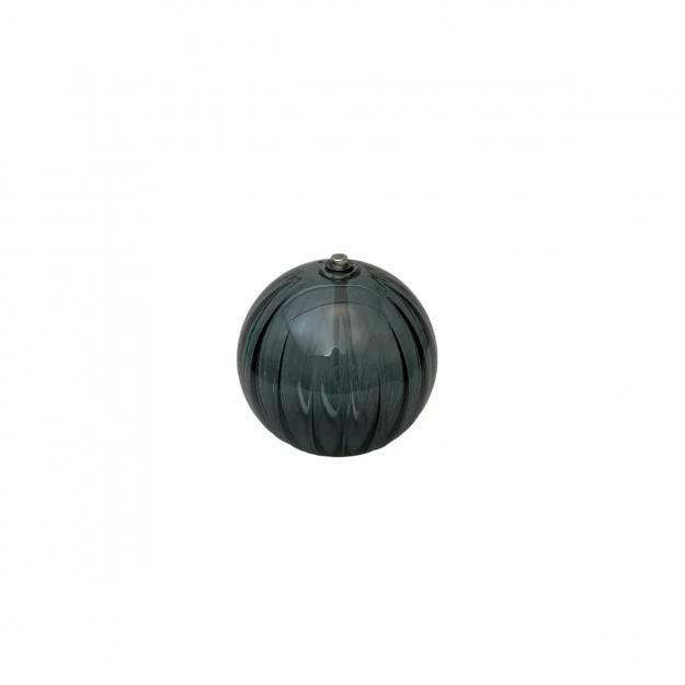 SPHERE lampe à huile striée smoke M