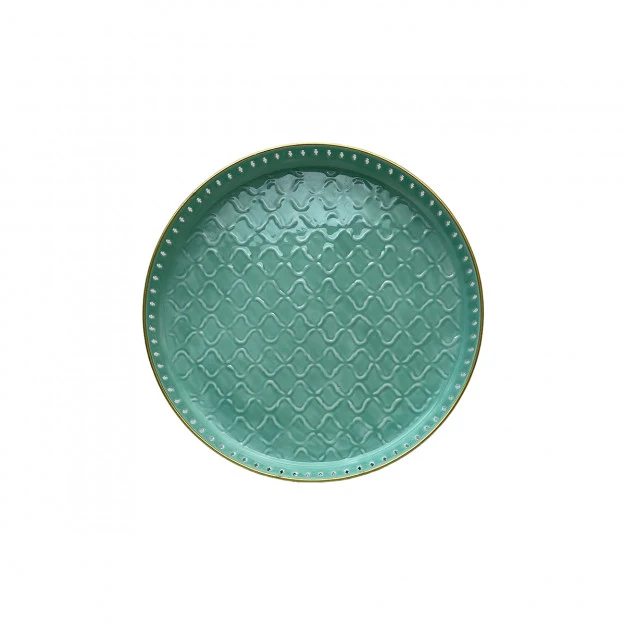 PLATEAU RIVIERA Médium D45 cm - Céladon
