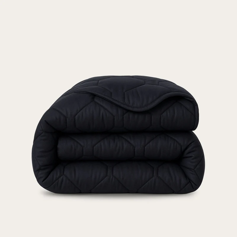 Wasbaar All Season Dekbed | Glossy | Black
