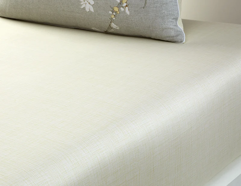 Drap housse Satin de coton - ALMOND FLOWERS