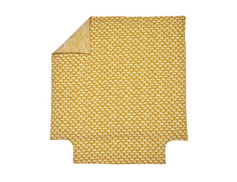 Housse de couette Percale de coton - SNOWDROP Ocre