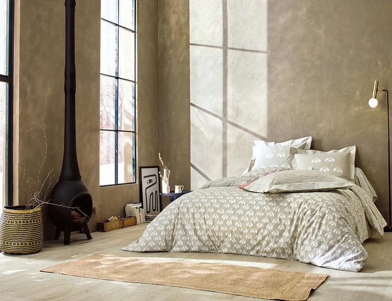 SNOWDROP Lin - Percale de coton