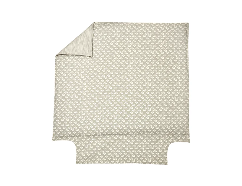 Housse de couette Percale de coton - SNOWDROP Lin