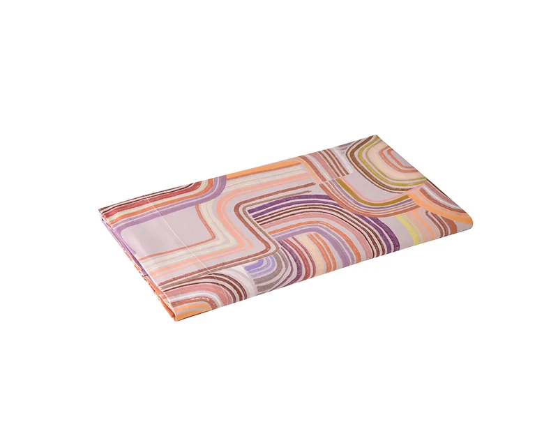 Drap plat Satin de coton - INFLUENCES Violine