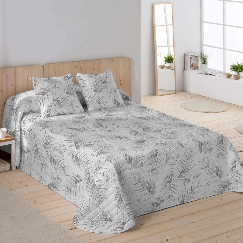 COLCHA BOUTI ESTAMPADA ACANTO STONE