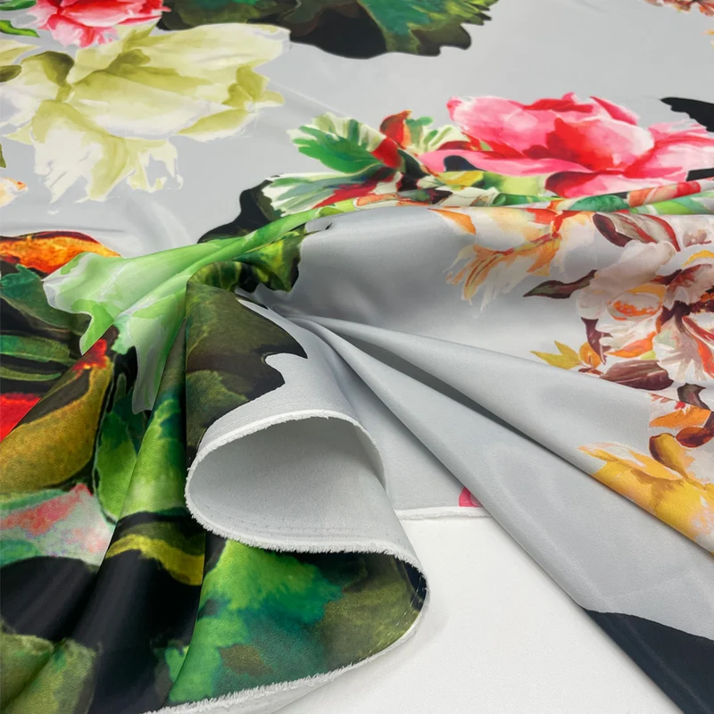 Tissu Satin razmir, polyester - Viviana