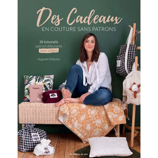 Des cadeaux en couture sans patrons Huguette Paillettes
