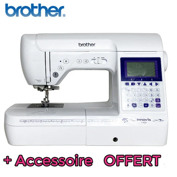 Machine à coudre familiale BROTHER Innovis F420