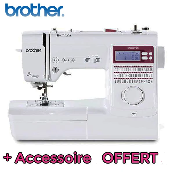 Machine à coudre familiale BROTHER Innovis A50