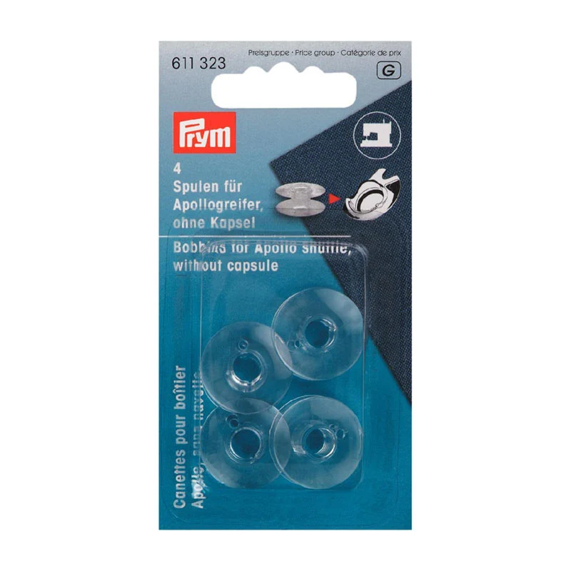 Canettes pour machine à coudre SINGER Ø 20mm