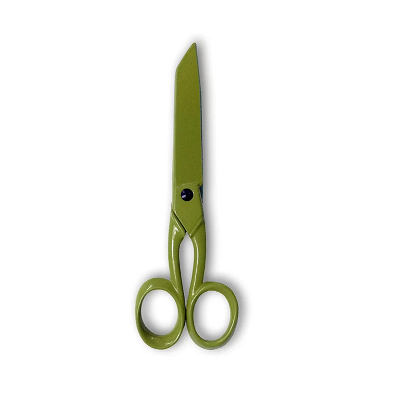 Ciseaux Tissu Couturière Époxy Vert 17cm