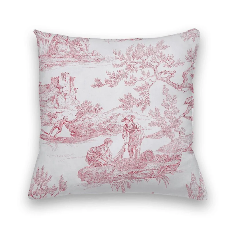 Taie d'oreiller Tendresse - Percale de coton 80 fils/cm