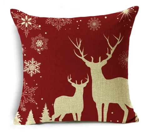 Housse de coussin 40x40 Cerfs