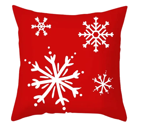 Housse de coussin 45x45 Flocon de Neige