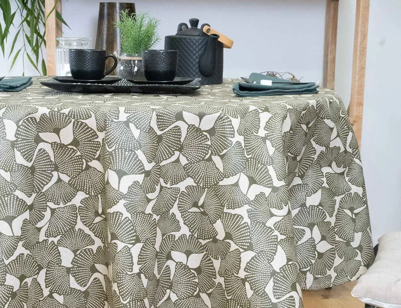 Nappe Ronde Plastifiée - GINKGO Military