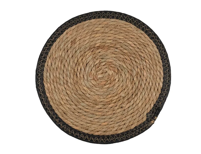 Set rond de table - TAMATAVE Noir