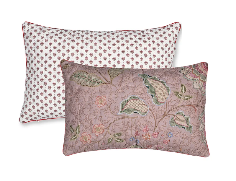 Coussin Percale de coton - MUMBAI MORNING