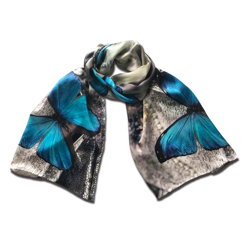 Foulard en soie Okinawa