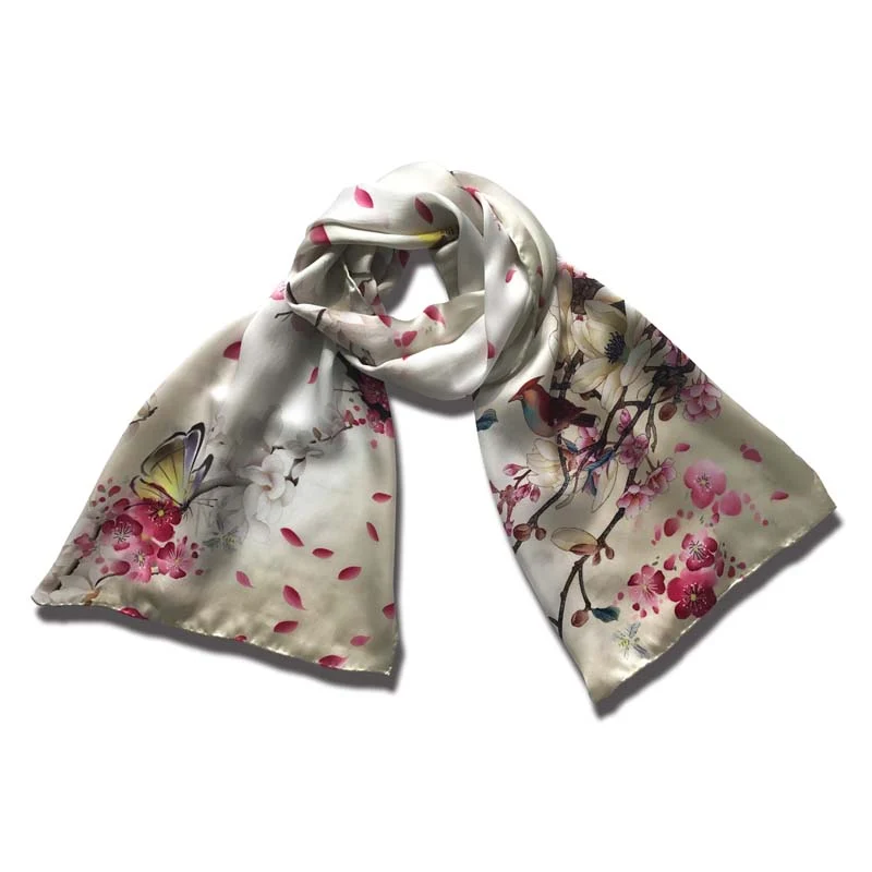 Foulard en soie Kyoto