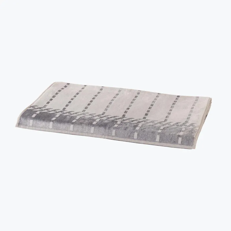 Telo Bagno torino silver Moderno in Spugna 500 gr/mq