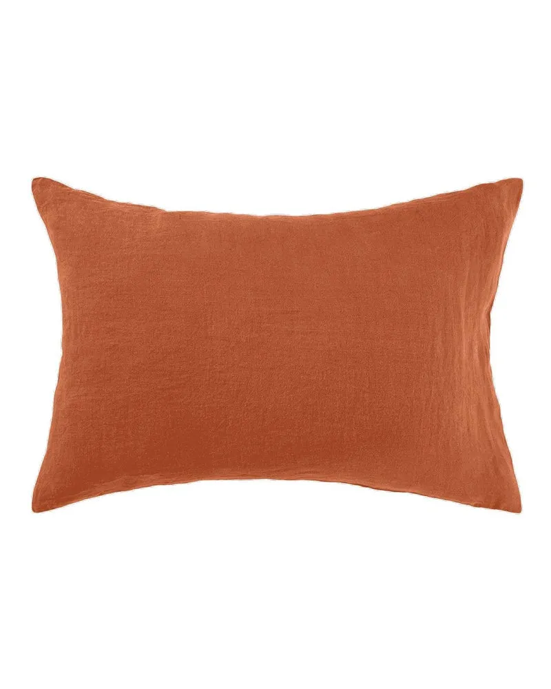 Taie d'oreiller Linge Particulier, Sienne