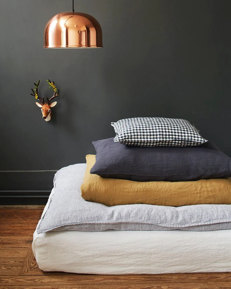 Drap housse Linge Particulier, Blanc Naturel
