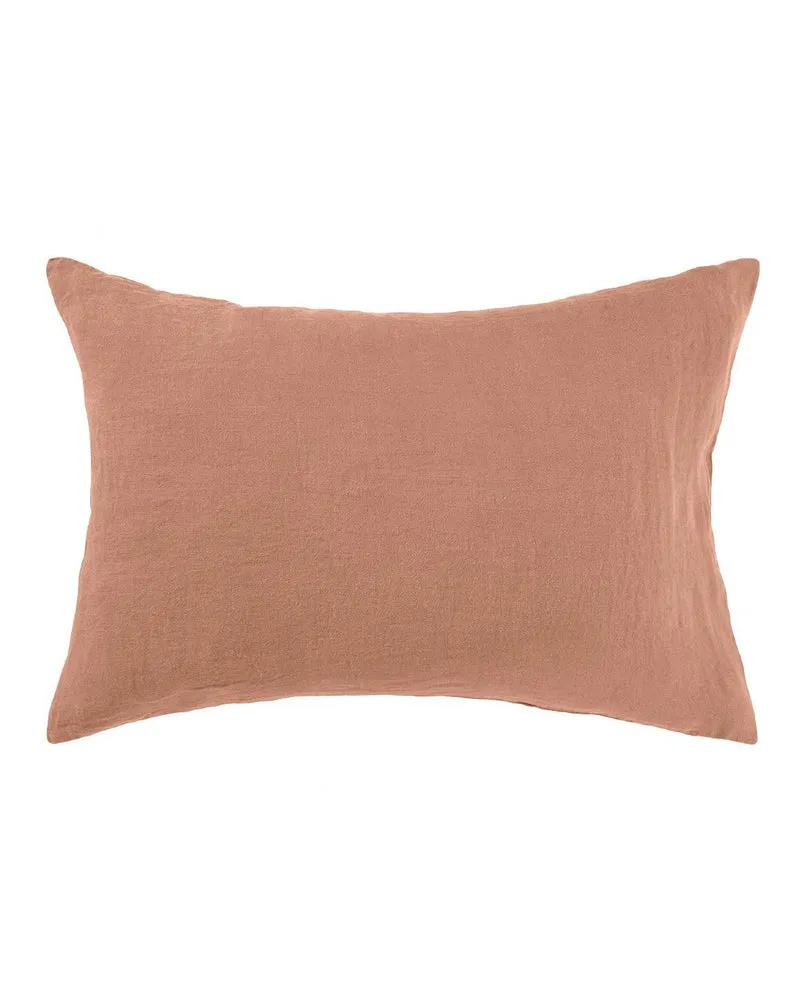 Taie d'oreiller Linge Particulier, Moka