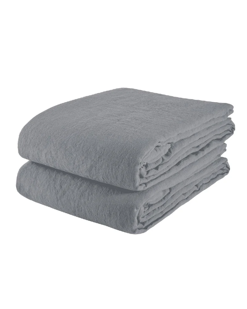 Nappe Linge Particulier, Gris Bleu