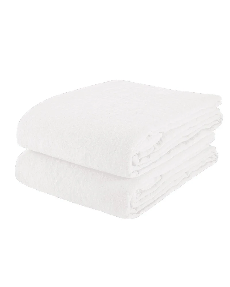 Nappe Linge Particulier, Blanc Naturel