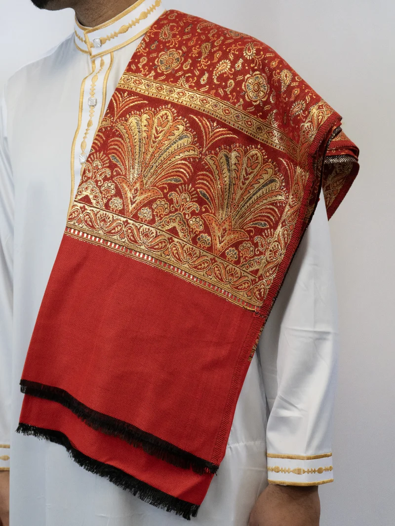 MHAROUMA cachemir rouge