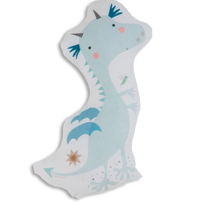COJÍN DE FORMAS INFANTIL ESTAMPADO DRAGONS