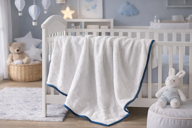 Plaid Bébé Blanc