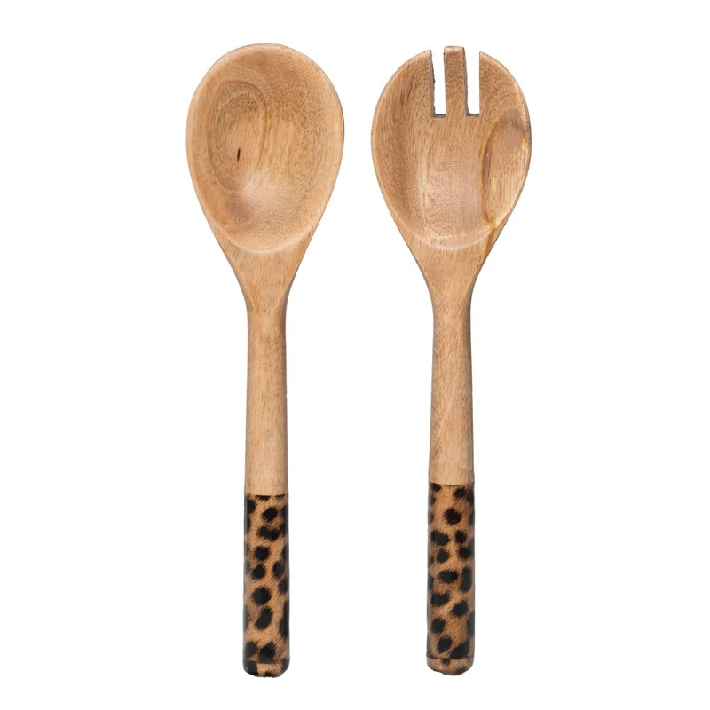 LEOPARD couvert à salade